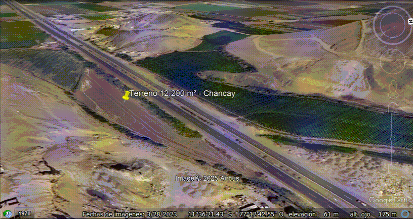 CHANCAY - Venta de Terreno 12,200 m² - US $ 300 x m²