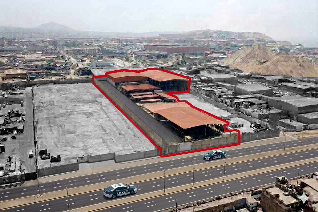 VILLA EL SALVADOR, KM 17.5 P. SUR - Planta Industrial 17,447.75 m² - 420 x m²