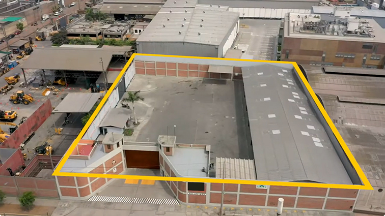 ATE - Almacén Industrial y/o Comercial 3,388.50 m² - US$ 1,900 x m²